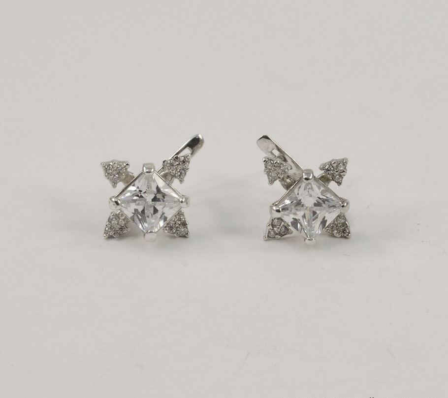 

Эксклюзивные серьги с камнями Maxi Silver 3358