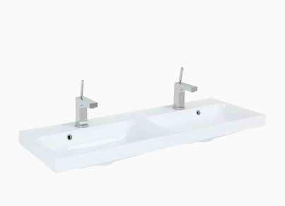 

Умивальник Elita Kwadro 120 DUO подвійний NEW (22054007N)
