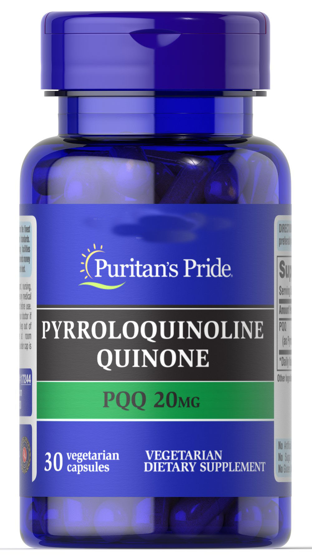 

Специальный продукт Puritan's Pride PQQ 20 mg 30 капсул (4384301645)