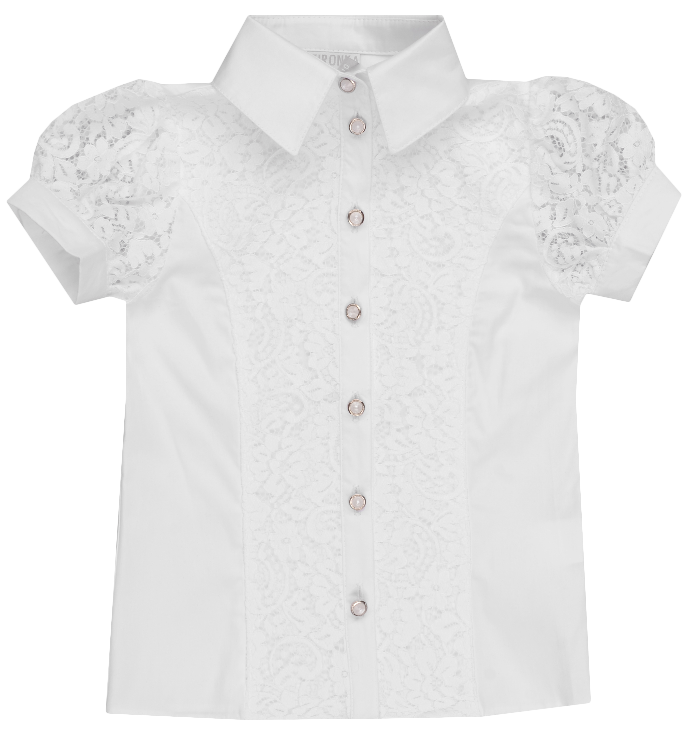 

Блузка Zironka Textile Gepur 26-9085-1 152 см Белая