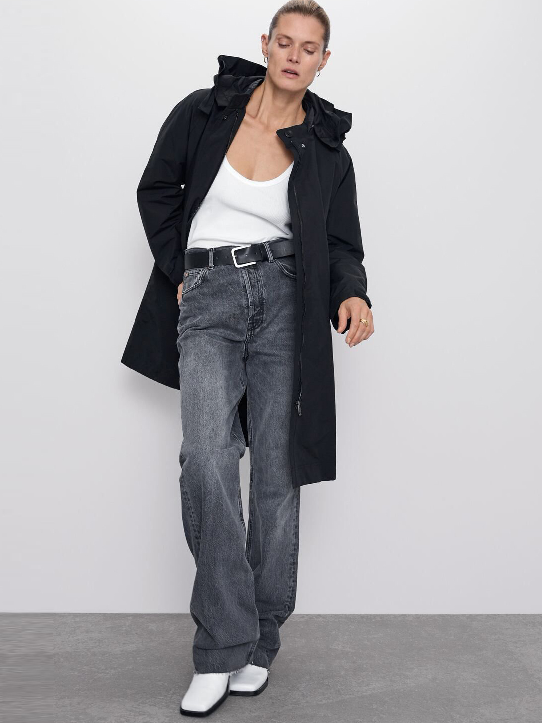

Куртка Zara 08073234401 S Черная