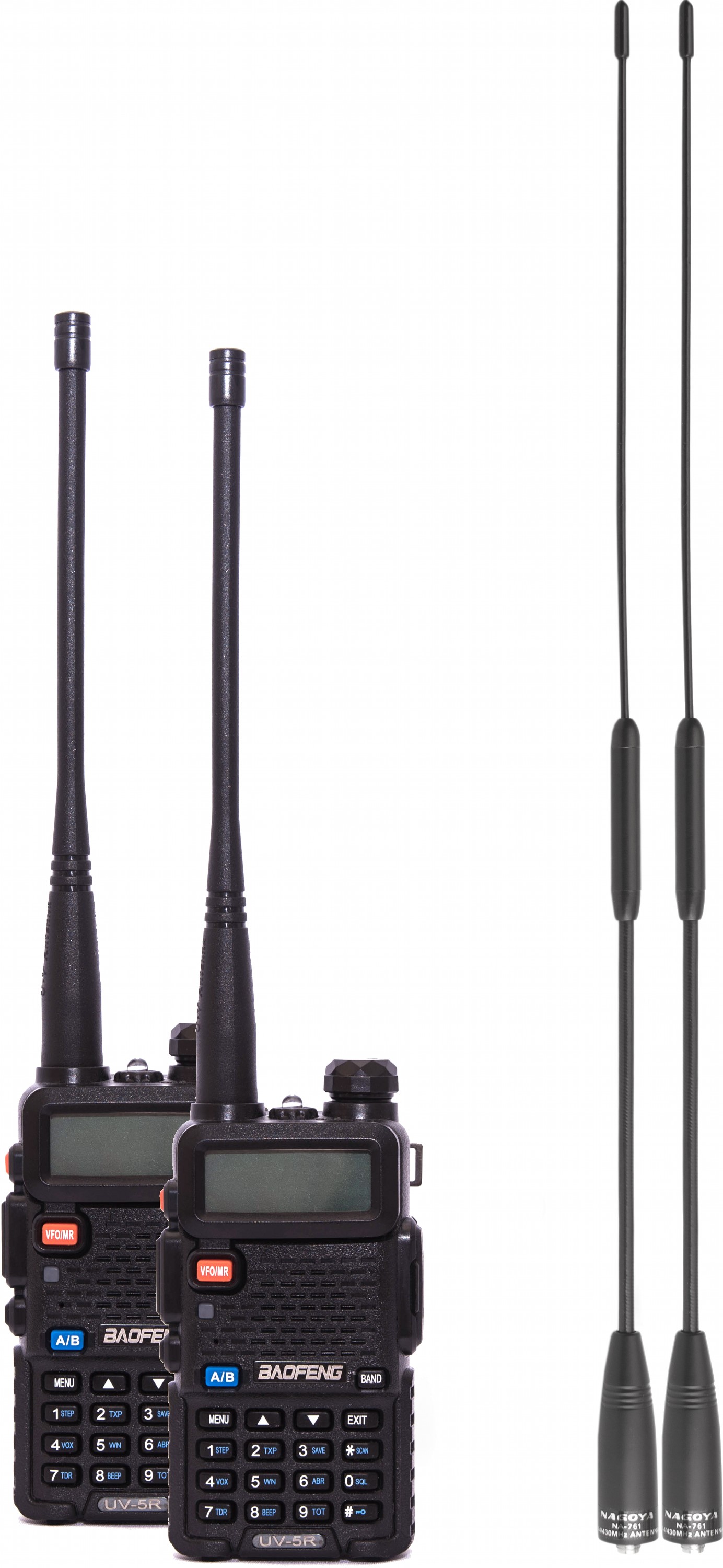 

Комплект раций Baofeng UV-5R Urban для города Black