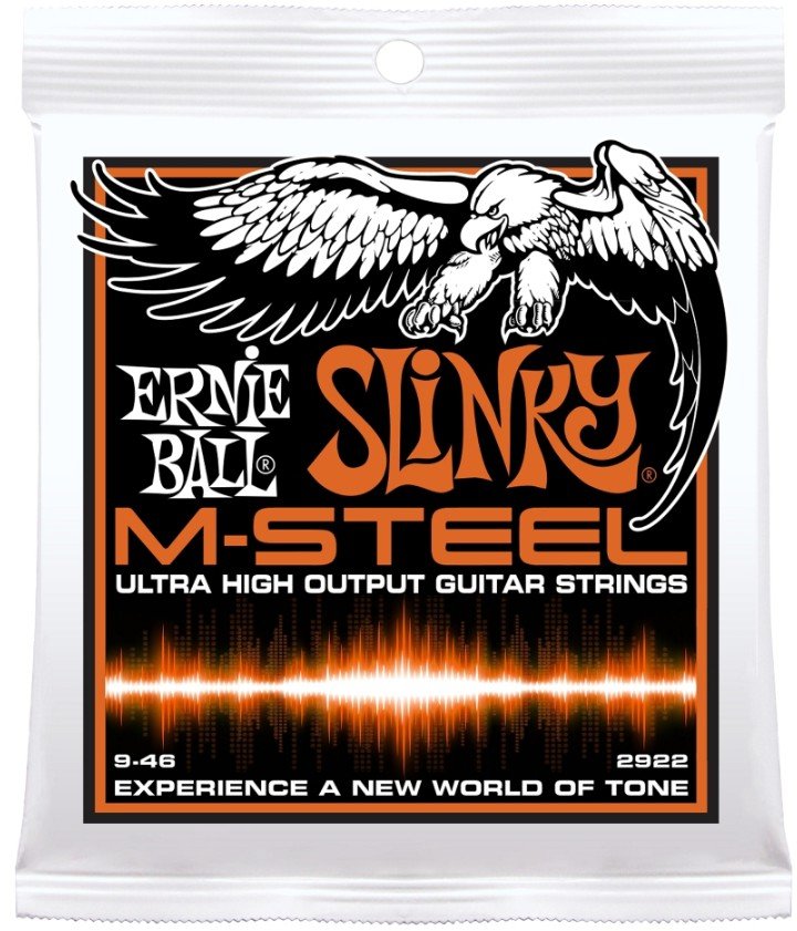 

Струны для электрогитары Ernie Ball 2922 M-Steel Hybrid Slinky 9/46