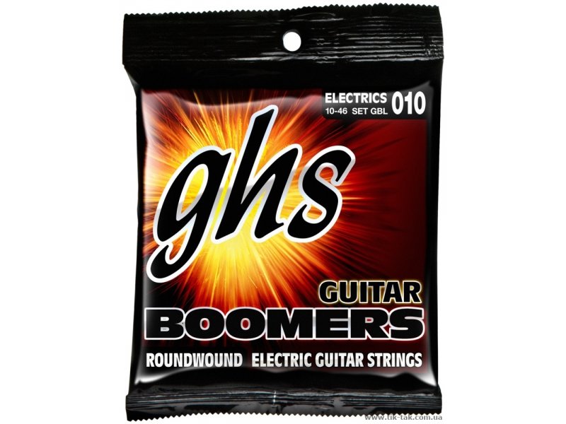 

Струны для электрогитары GHS GBL Boomers Light 10/46