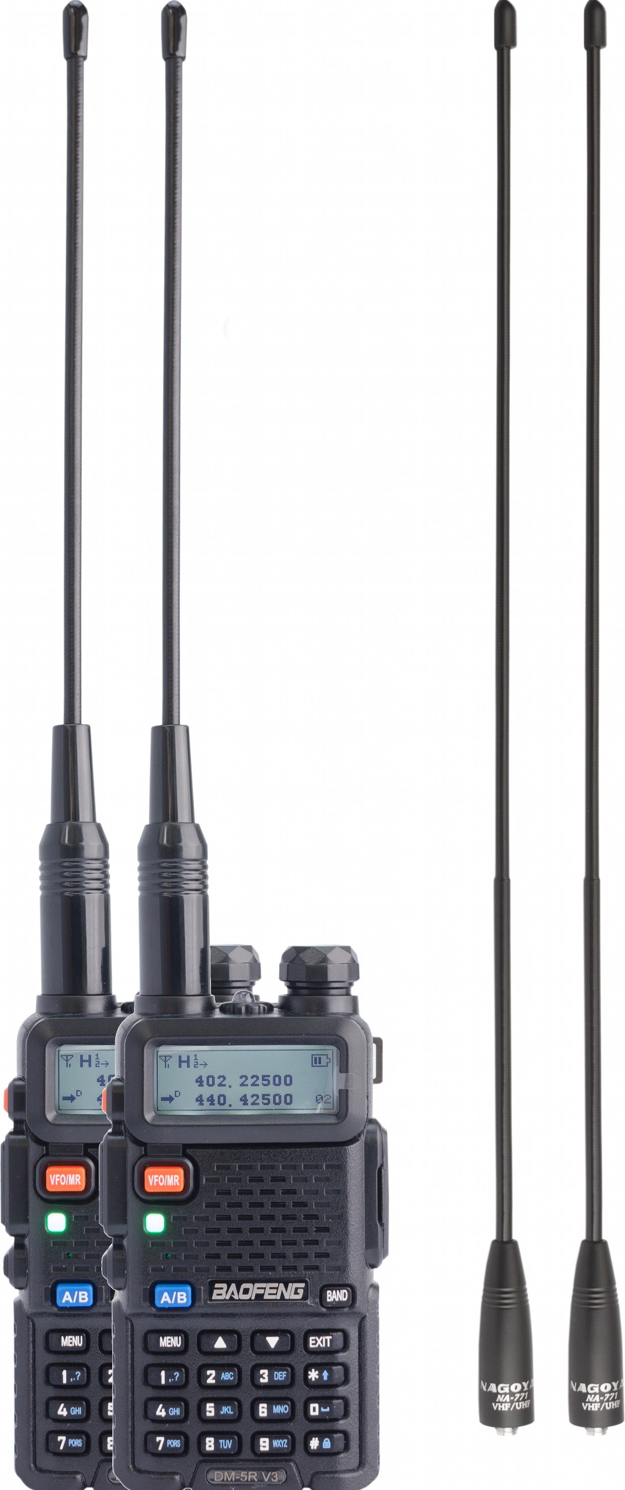 

Комплект цифровых раций DMR Baofeng DM-5R Forest для леса