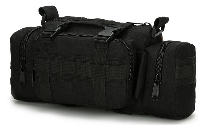 

Сумка тактическая наплечная поясная FOXTACTICAL Черная (B04-001)