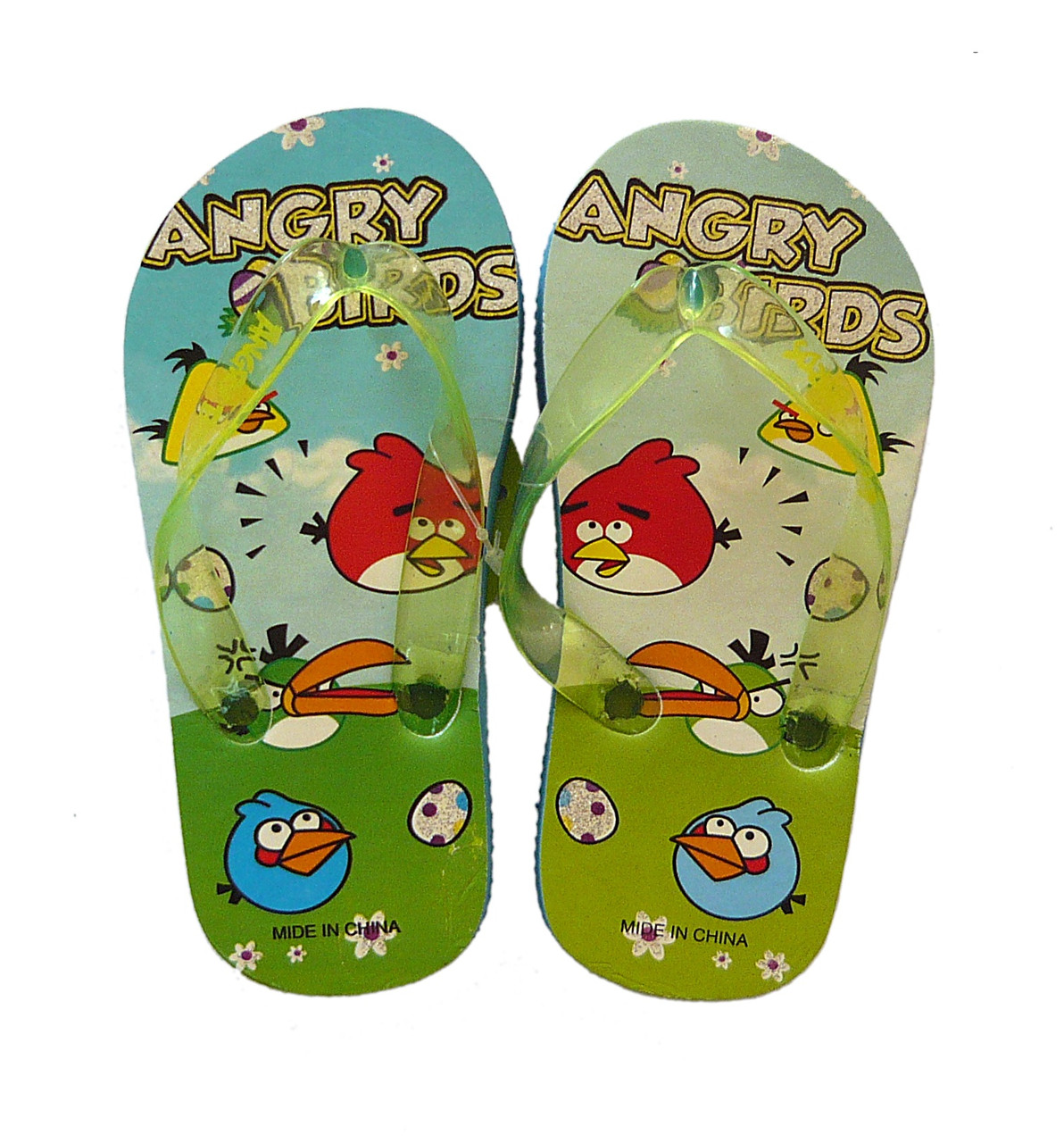 

Вьетнамки Angry Birds Pomp kids для мальчика 24/25 Зеленые 4930