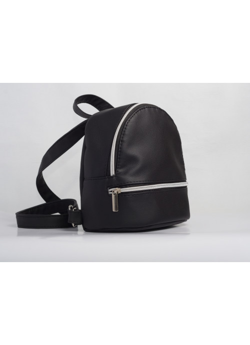 

Женский Городской рюкзак из искусственной кожи Sambag Mane miniSSP Черный