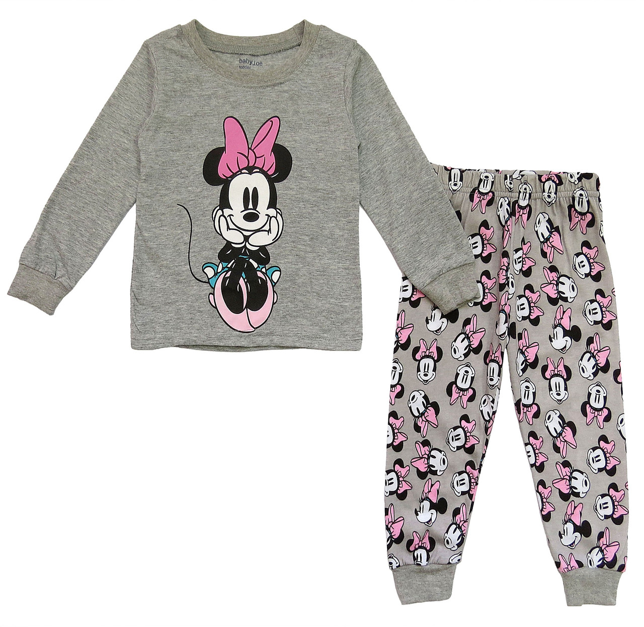 

Пижама Minnie Mouse Baby Joe для девочки 120 см Серая 11621