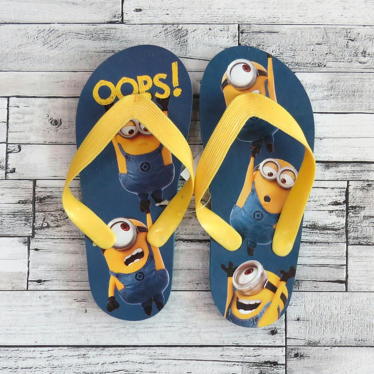

Вьетнамки Minions Despicable Me для мальчика 31/32 Синие 17995