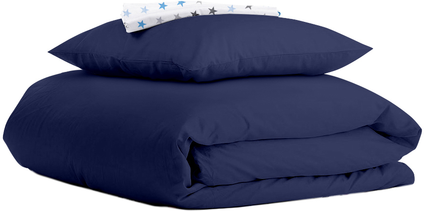 

Комплект постельного белья Cosas Ranfors Blue Stars Grey Blue 155х215
