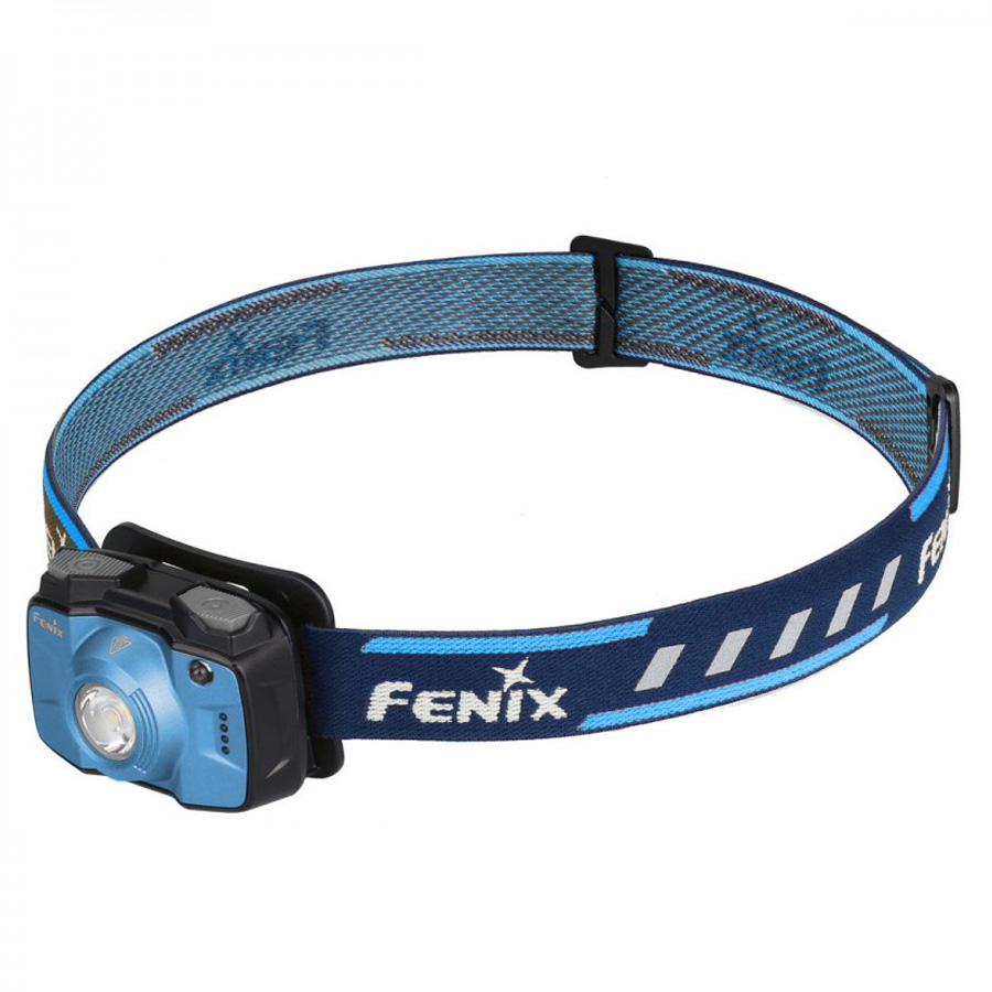 

Фонарь Fenix HL32R (Cree XP-G3, 600 люмен, 9 режимов, USB), синий