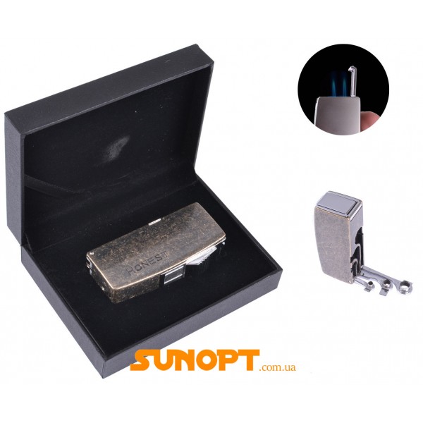 

Зажигалка для сигар в подарочной упаковке Honest (Острое пламя) №3008-1