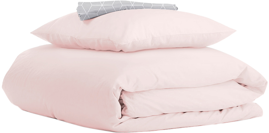 

Комплект постельного белья Cosas Ranfors Rose Rhomb Grey 160х220