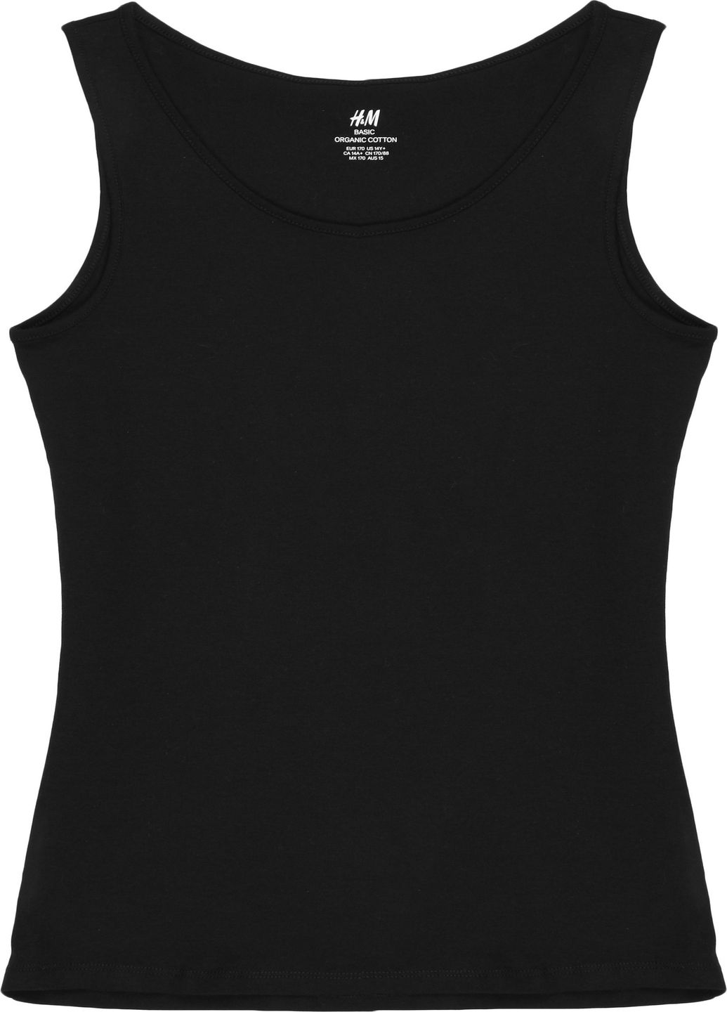 

Майка H&M 0628425-22 146-152 см Черная