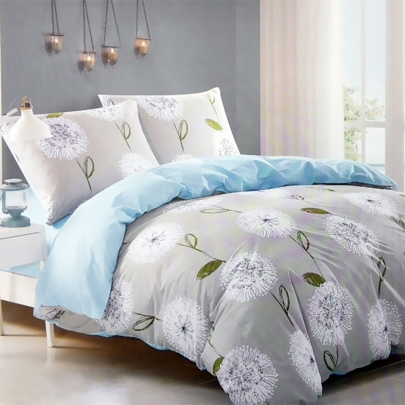 

Комплект постельного белья евро Elway 5060 Dandelion