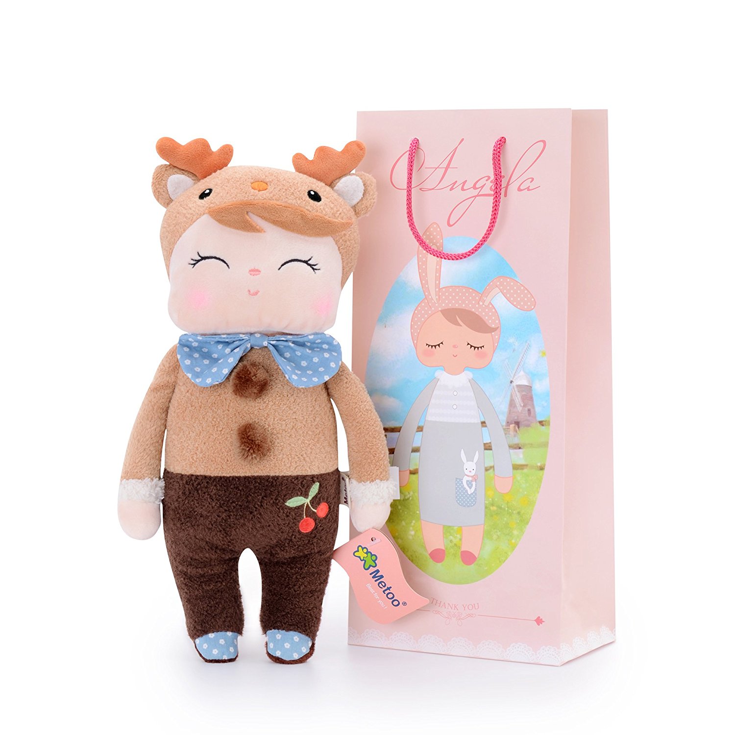 

Мягкая игрушка Сплюшка Metoo Angela Deer 35см Коричневый (MT-A004)