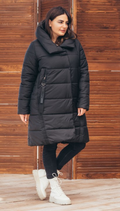 

Женская удлинённая зимняя куртка MODA 00071 () XXL Черный (00071/3 C, Женская удлинённая зимняя куртка MODA 00071 (52) XXL Черный (00071/3 C)