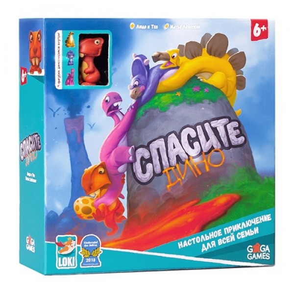 

Настольная игра GagaСпасите Дино (4627093192496)