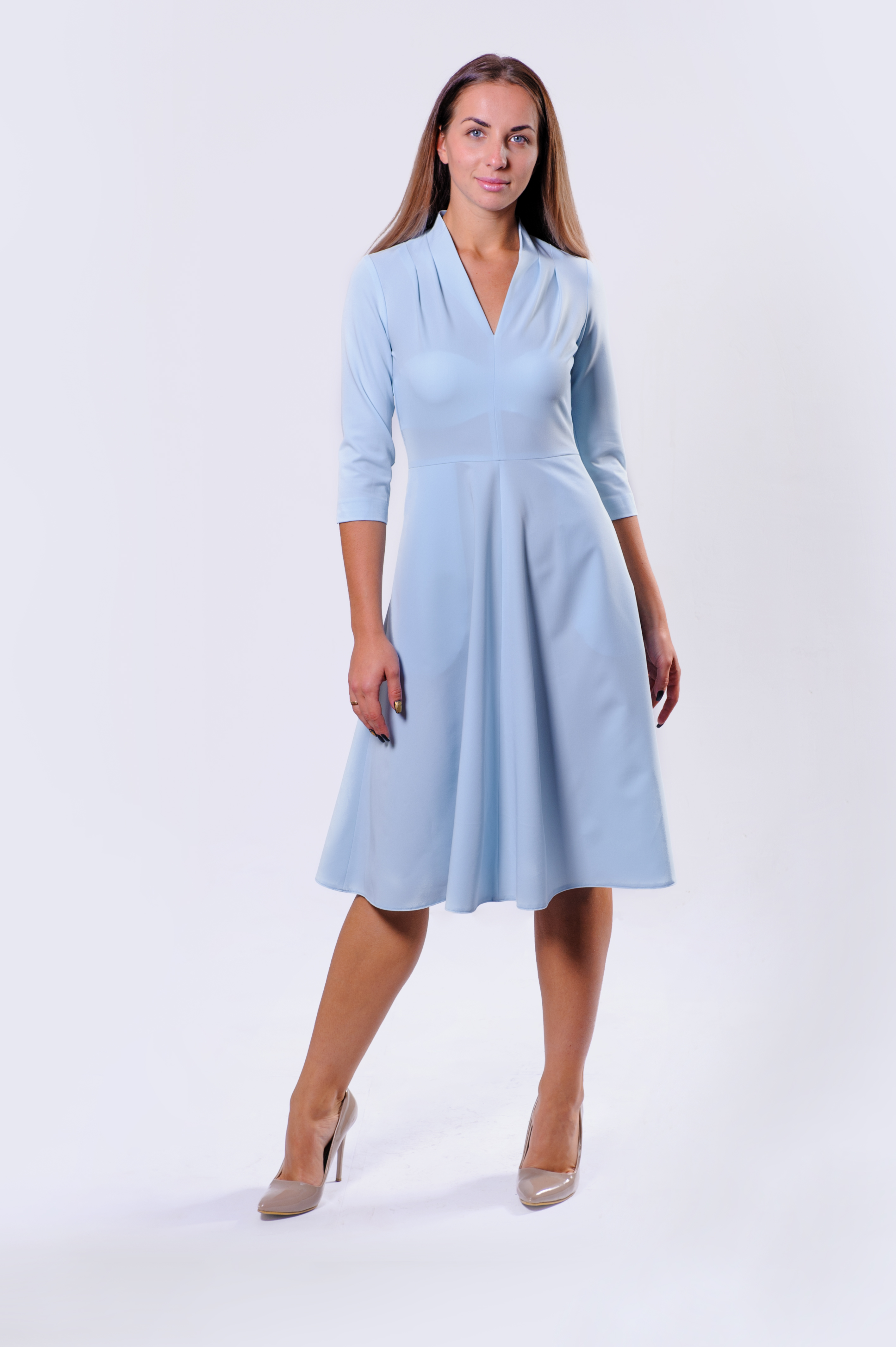 

Платье Wear me В стиле Ретро L Голубой 2w/19/70