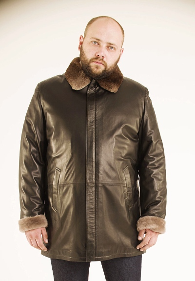 

Мужская дубленка TORNADO FUR с воротником из меха бобра  Черная (glp-4004, Мужская дубленка TORNADO FUR с воротником из меха бобра XL Черная (glp-4004)