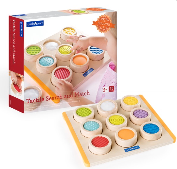

Набор для обучения Guidecraft Manipulatives Тактильное лото G3017