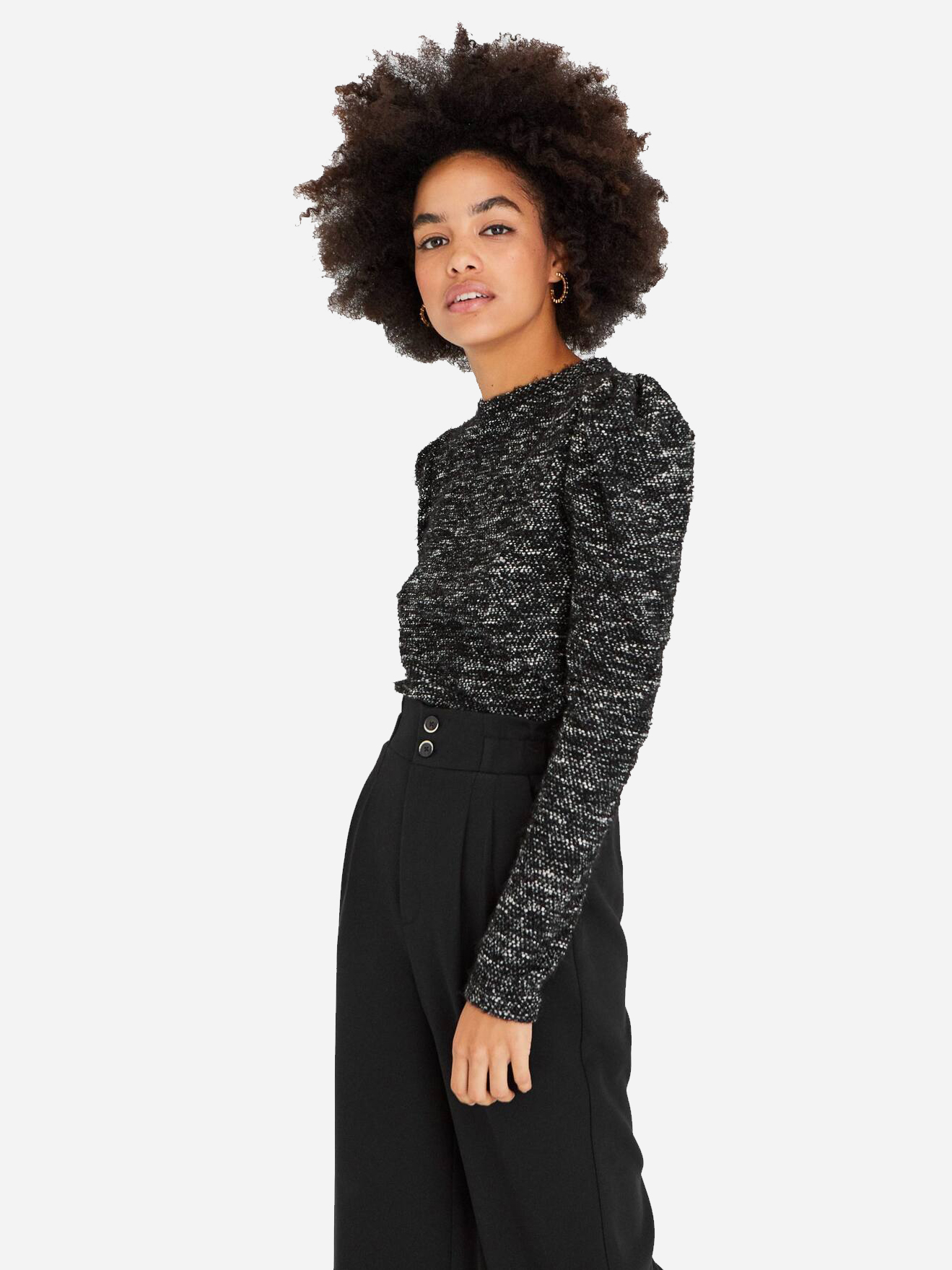 

Джемпер Stradivarius 06756816001 L Серый
