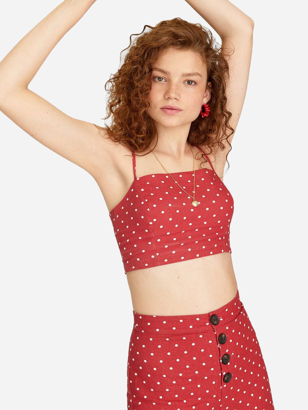 

Топ Stradivarius 06202166413 XS Принт