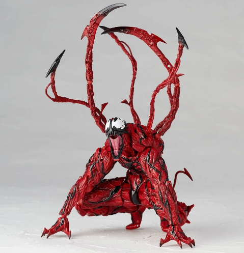 

Игровая коллекционная Фигурка Симбиот Карнаж по комиксам Веном, высота 18 см - Carnage Venom, Marvel