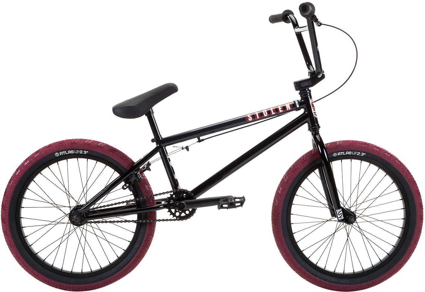 

Велосипед Stolen Casino 20.25" 20" 2021 Black&Blood red (SKD-41-82)
