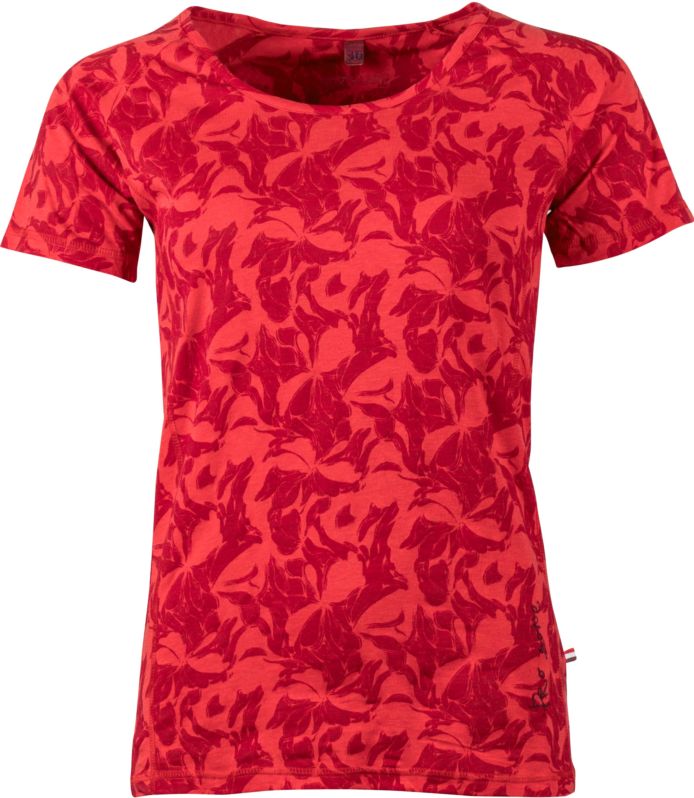 

Футболка Northland Cajana Bambus T-Shirt 095147 36 Красная