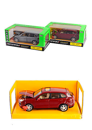 

Машина металлическая "АВТОПРОМ", 1:24 "Porsche Cayenne S", 2 цвета Автопром (68241A)
