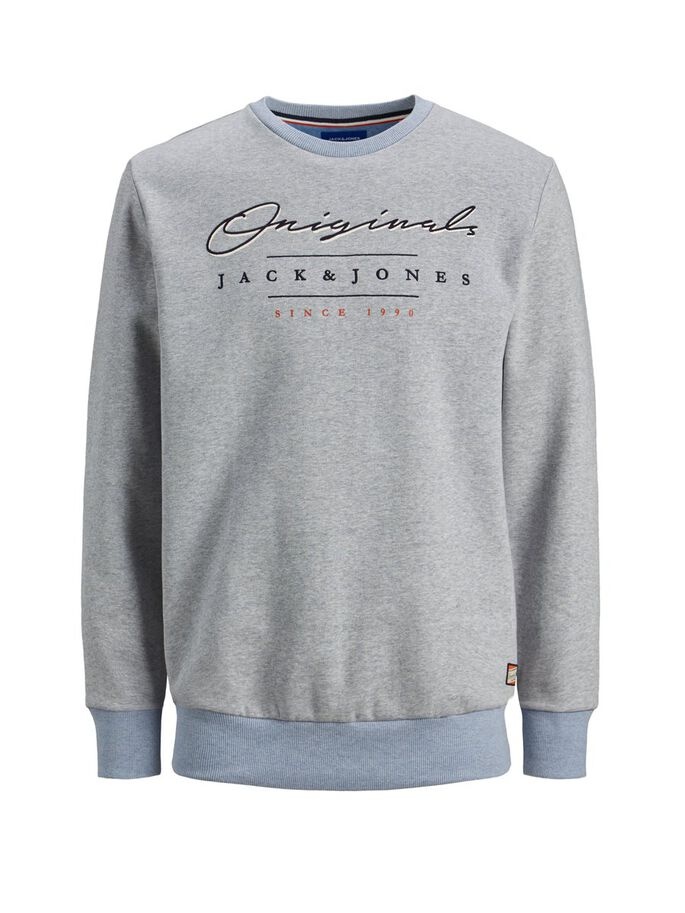 

Худи Jack & Jones JORSTATION SWEAT CREW NECK  Серый 12177000BlueHeaven, Худи Jack & Jones JORSTATION SWEAT CREW NECK XL Серый 12177000BlueHeaven