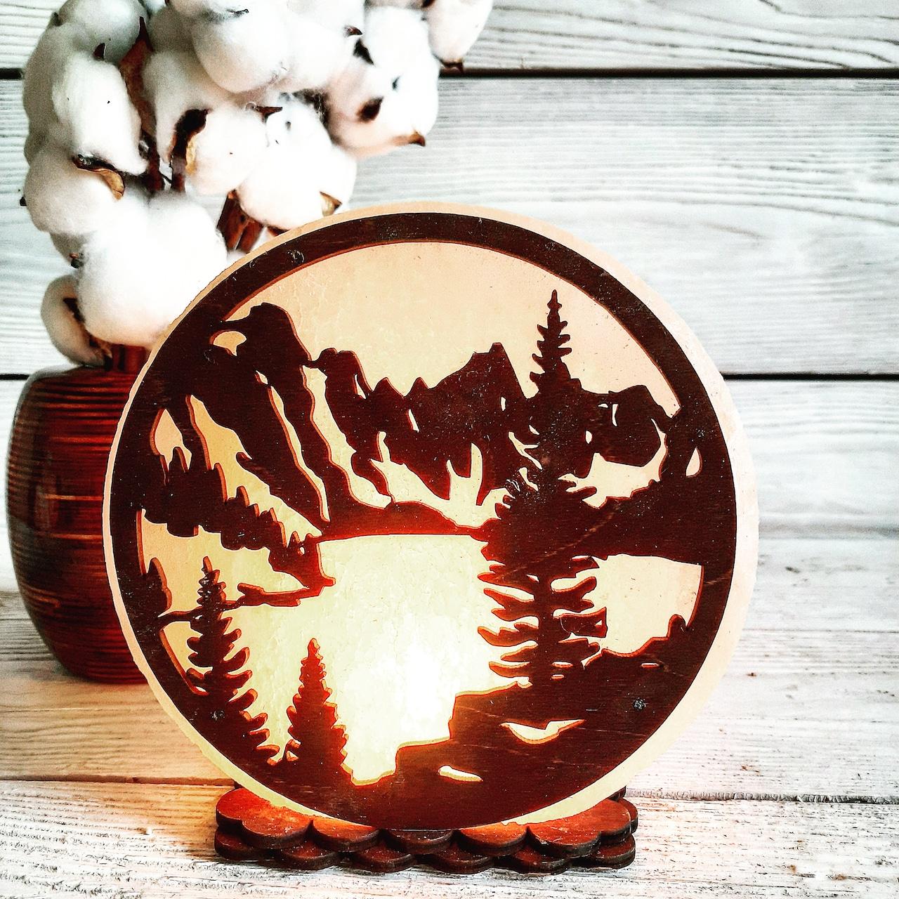 

Соляна лампа SaltLamp Природа 3-4 кг