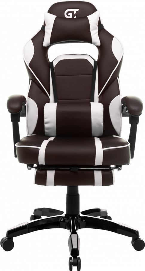 

Кресло для геймеров GT RACER X-2749-1 Dark Brown/White