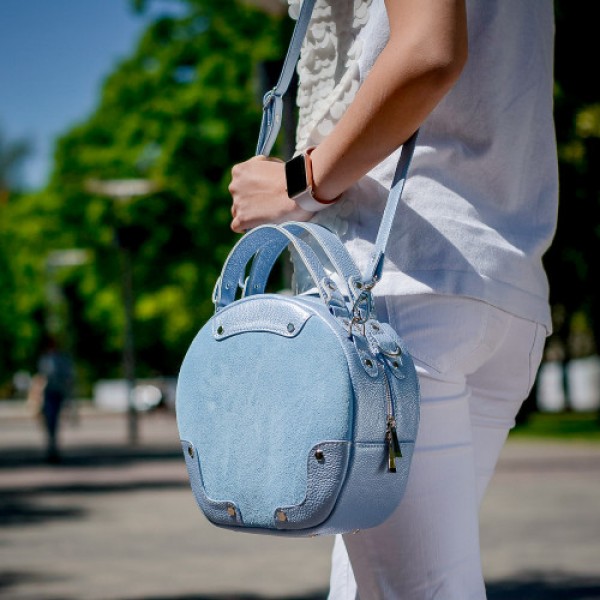 

Сумочка женская из замши LL №90878 blue