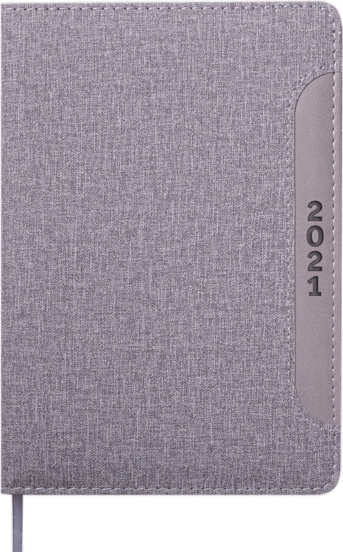 

Ежедневник датированный 2021 Buromax LIGA A5 серый 336 стр (BM.2187-09)
