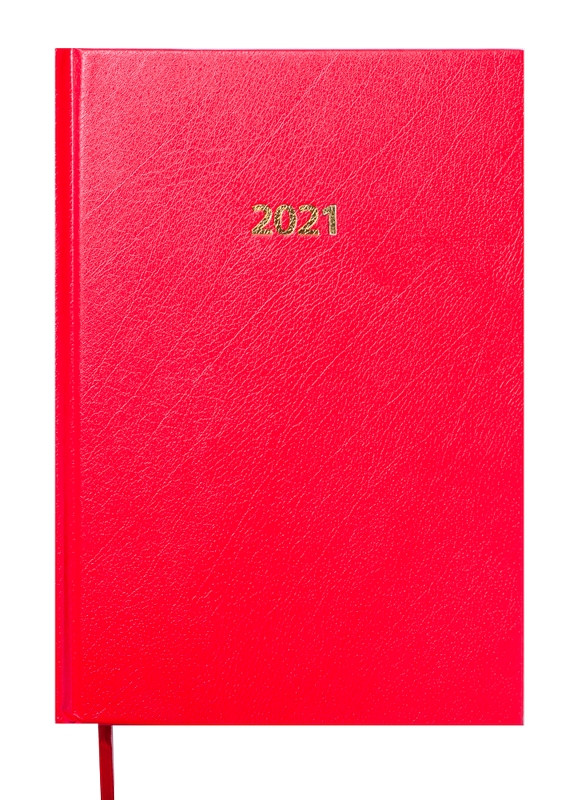 

Ежедневник датированный 2021 Buromax STRONG A5 красный 336 стр (BM.2129-05)