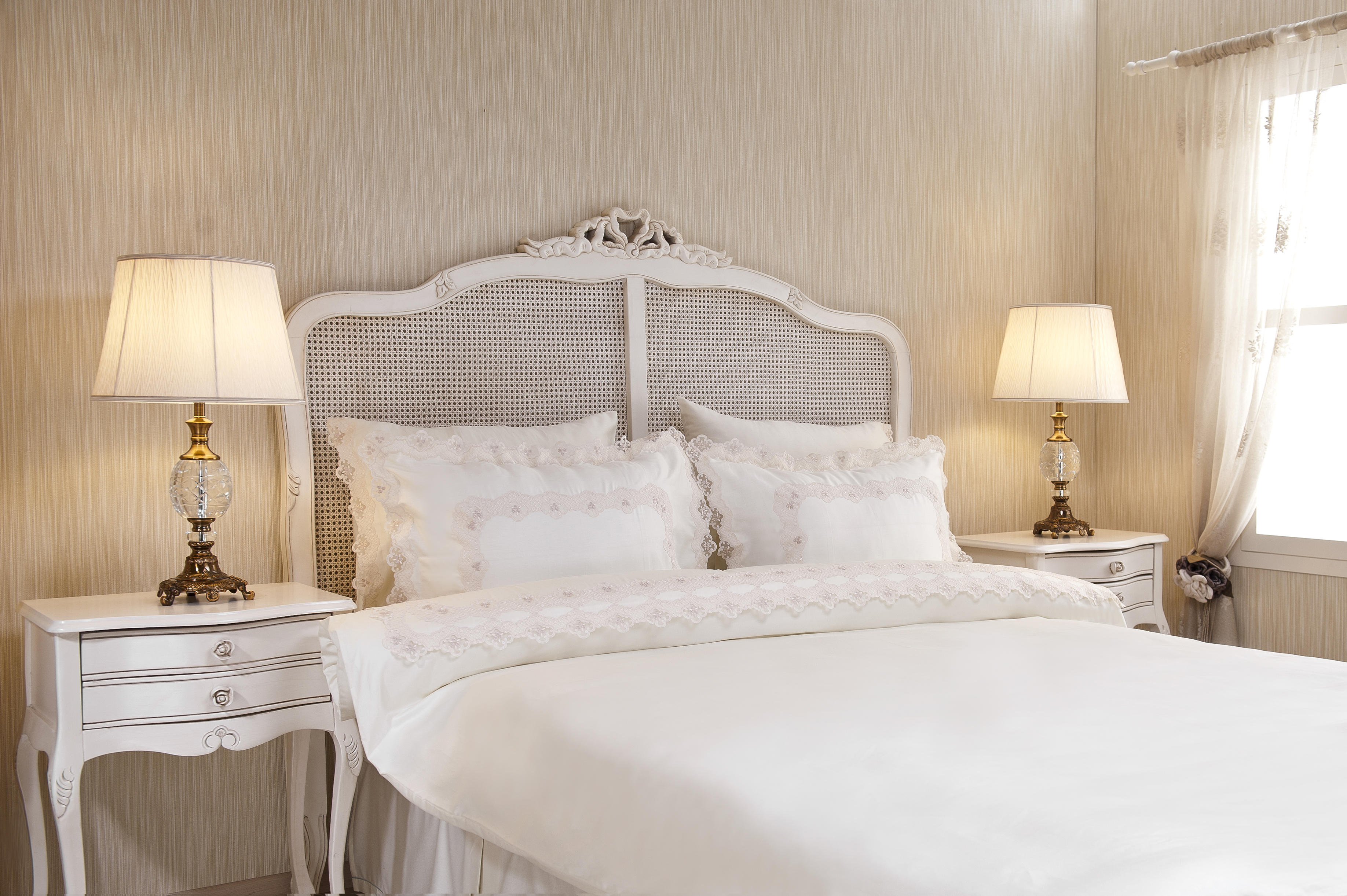 

Комплект постельного белья Gul Guler Acelya Kemik 200х220 см Кремовый