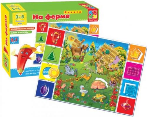 

Игра настольная "На ферме" (рус) VT1603-01 (15-17200)