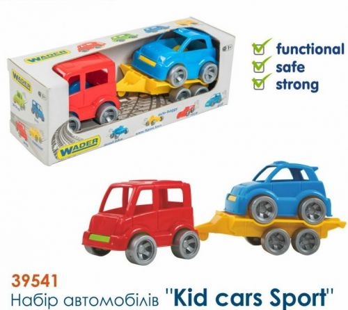 

Набор машинок (автобус, гольф кар и прицеп) 39541 (15-57895)