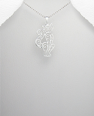 

Кулончик из серебра Кошечка, 11/54-706-14433/320