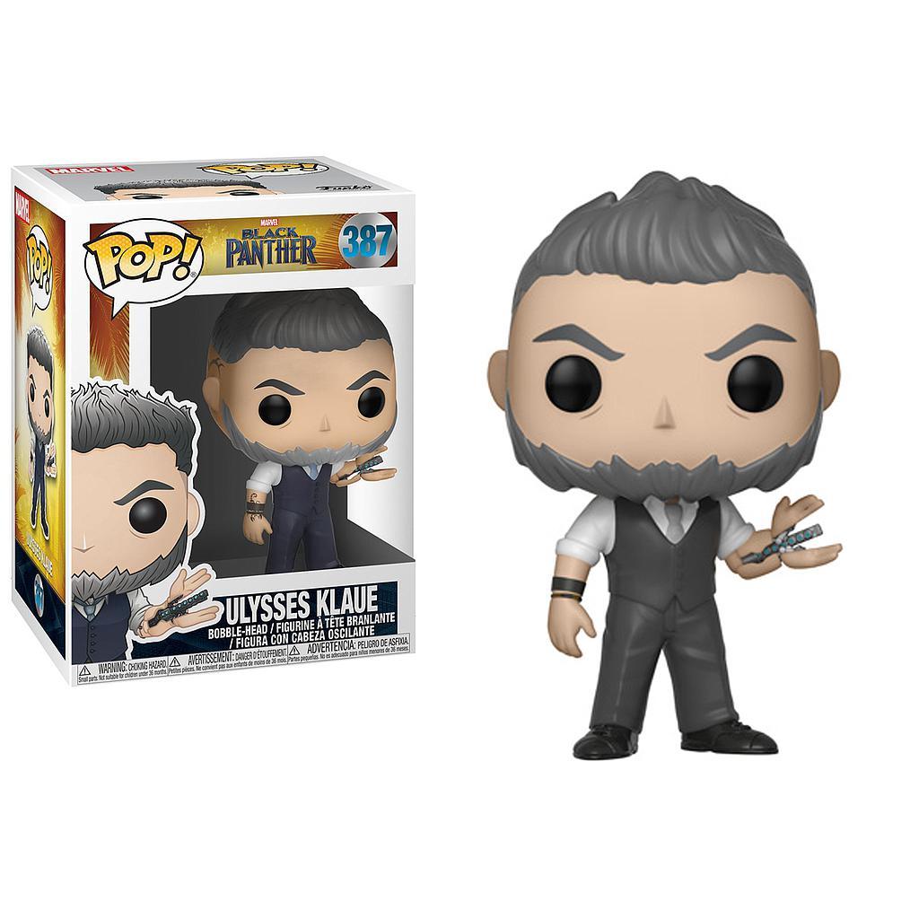 

Фигурка Funko Pop Фанко Поп Чёрная пантера Улисс Кло Black Panther Ulysses Klaue 10 см BP UK 387 (CZ00BP UK 387)