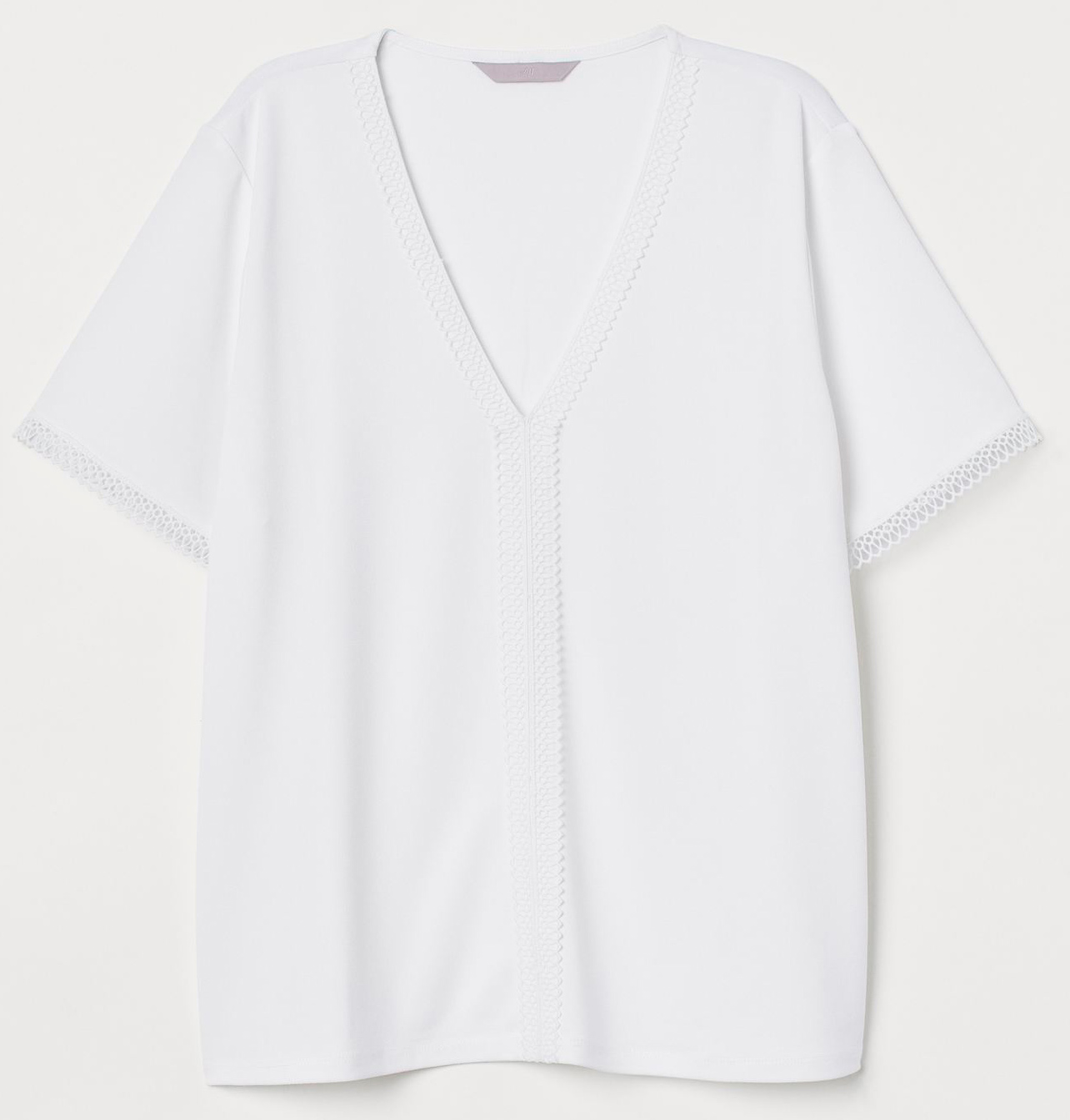 

Блузка H&M 502-8399001  Белая, Блузка H&M 502-8399001 S Белая