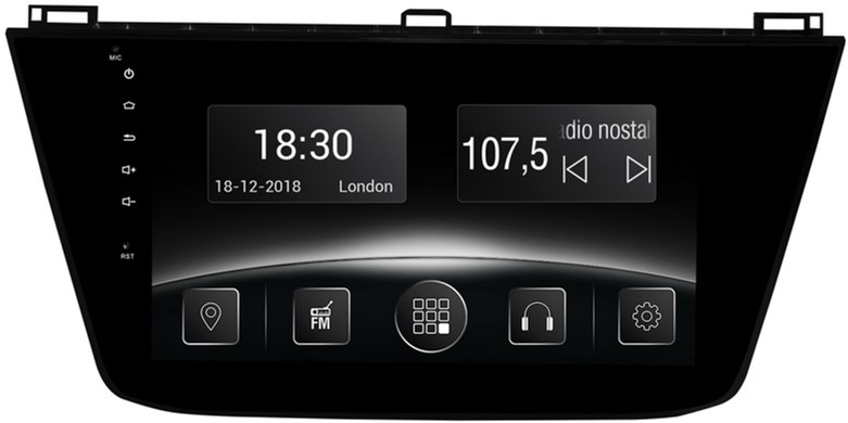 

Автомагнітола штатна Gazer CM5510-AD1 для VW Tiguan (AD1) 2016-2017