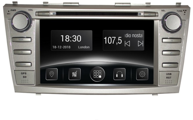 

Автомагнітола штатна Gazer CM6008-V40 для Toyota Camry (V40) 2007-2011