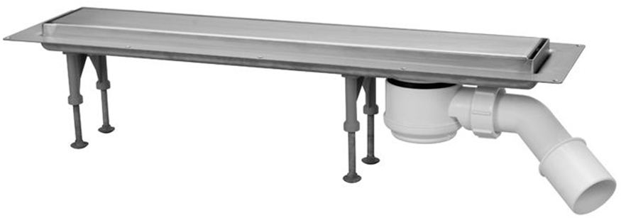 

Трап линейный McALPINE Gamma 150/88x648 мм нержавеющая сталь узор Plain с ножками и сифоном CD-HC26-65 (5036484508058)