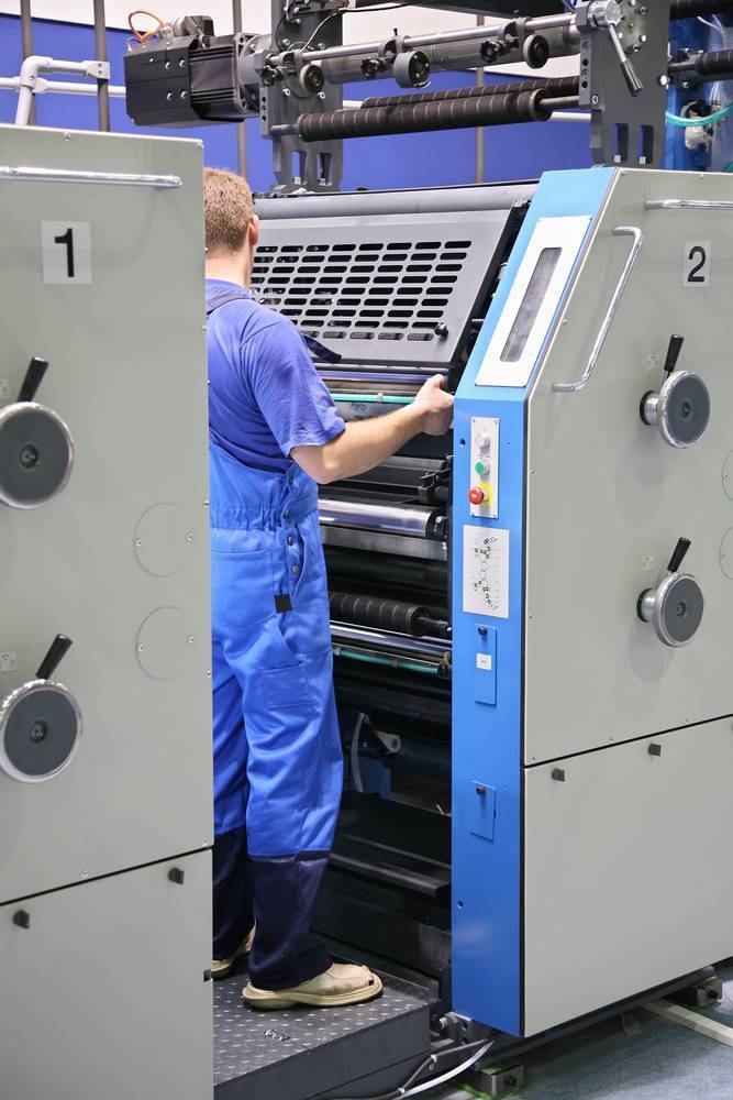 

Картина на холсте LaPrint Печатная промышленность 60х90 см