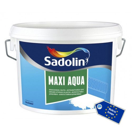 

Влагостойкая шпаклевка Sadolin Maxi Aqua Светло-серый 10 л