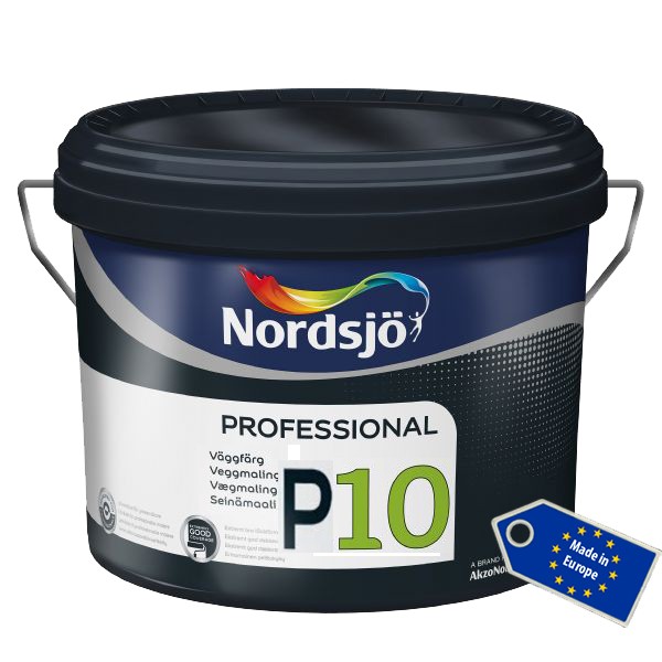 

Матовая акриловая краска для стен Sadolin Pro P10 Белый 10 л
